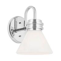 Fürdőszobai Falilámpa Kl-Farum1-Ch - fehér, Konventionell, üveg/fém (2,40/1,78/2,15cm) - Elstead Lighting