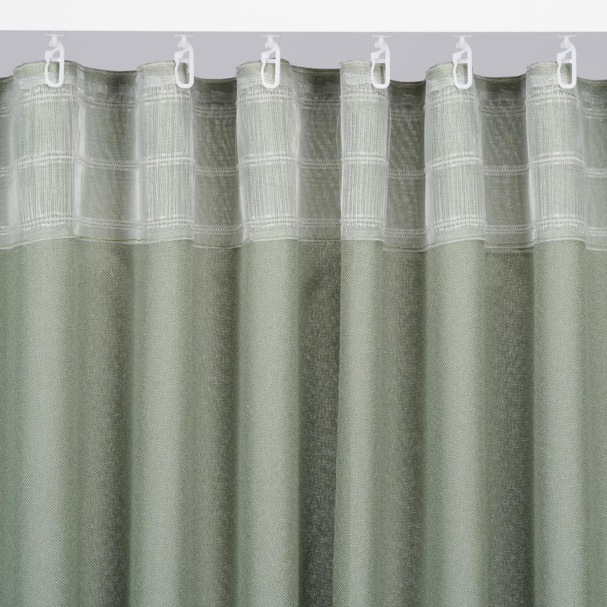 HOTOVÝ ZÁVĚS BEN - zelená, Moderní, textil (135/245cm) - Modern Living