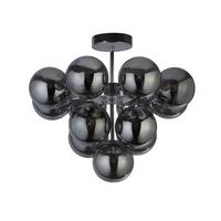Deckenleuchte 52131-13sm Berry - Chromfarben, Design, Glas/Metall (41/35cm)