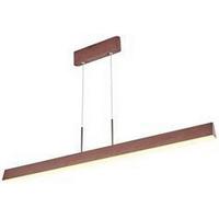 LED-PENDELLEUCHTE A0010-310 COCONUT - Hellbraun, Design, Metall (100/4/150cm)