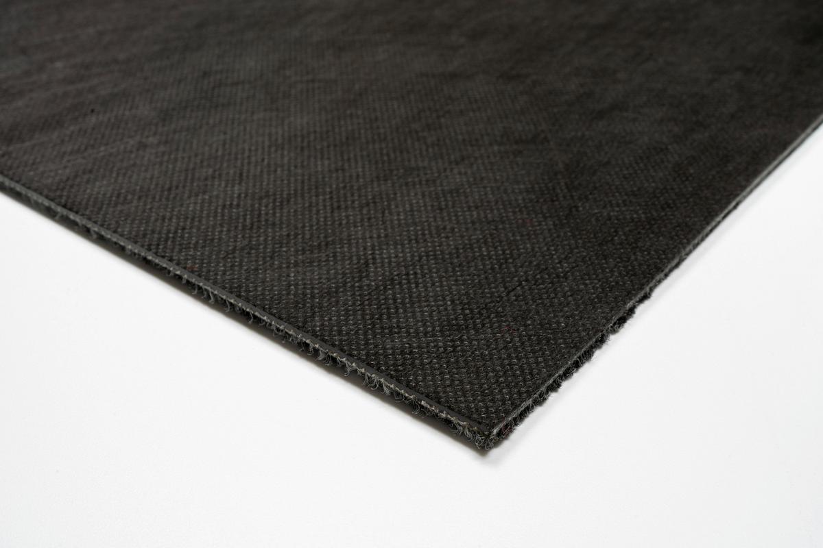 Teppichfliese Grau Astra 50x50 cm Florhöhe 3 mm - Grau, Basics, Textil (50/50cm)