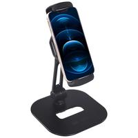 Handyhalterung Flexmobi Iv - Schwarz, MODERN, Kunststoff/Metall (15/19cm) - MID.YOU