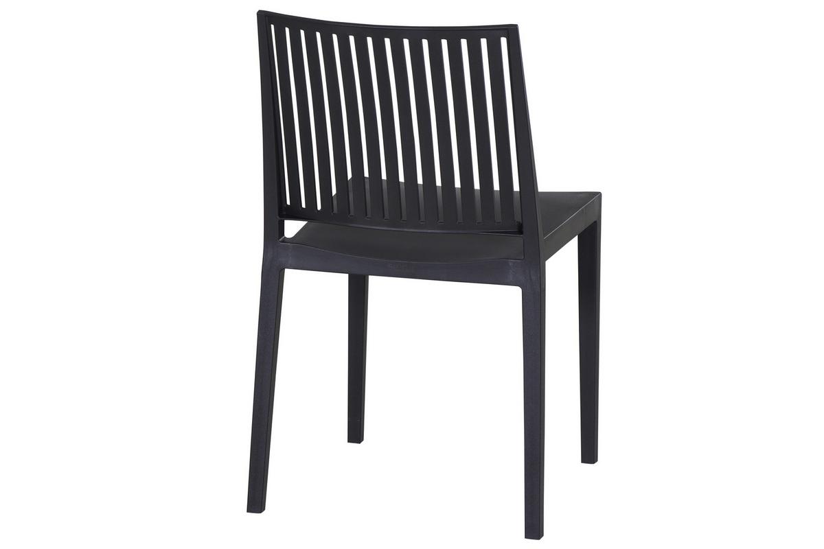 Stapelstuhl T20076 - Anthrazit, Basics, Kunststoff (57/80/56cm) - Siena Garden