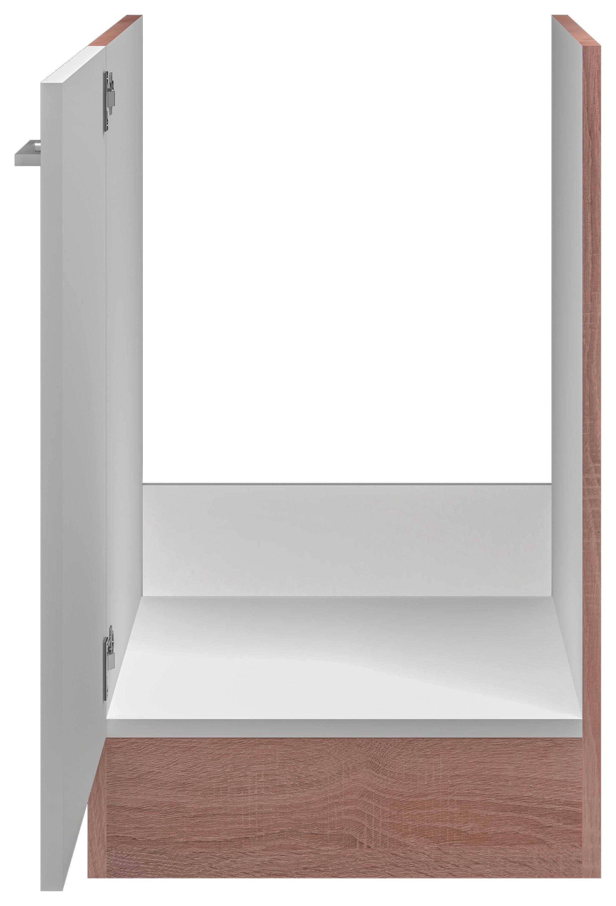 SKRINKA POD DREZ SAMOA  SPU 50-1 - biela/dub sonoma, Konventionell, kompozitné drevo/plast (50/82/57cm)
