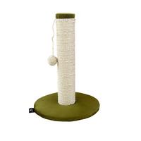 Kratzbaum Luna Olivgrün L: 30 Cm - Olivgrün, Holzwerkstoff/Textil (30/30/45cm)