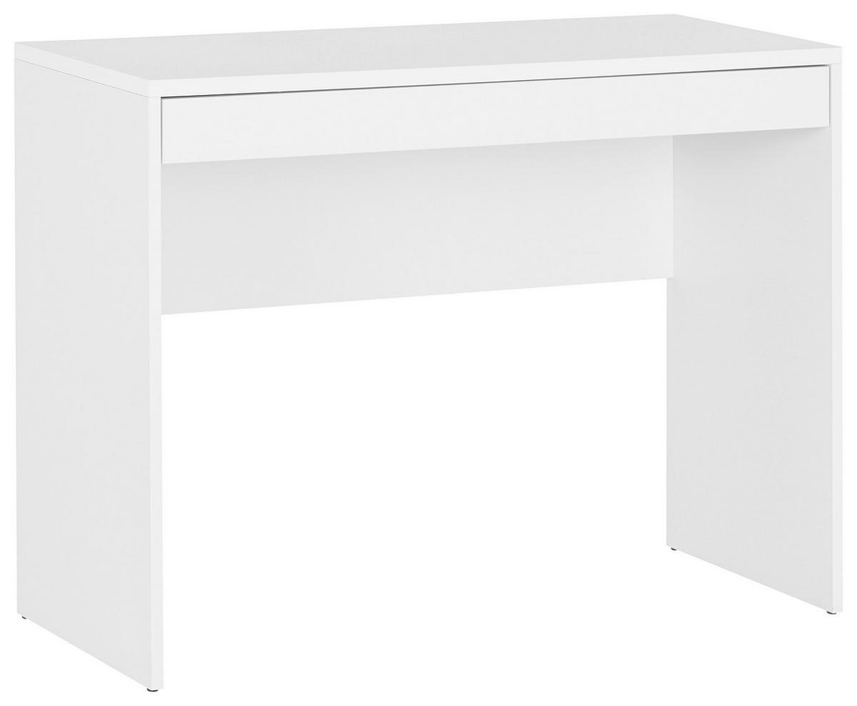 Schminktisch Sandy Weiß B: 100 Cm Mit Lade - Weiß, MODERN, Holzwerkstoff (100/76/45cm)