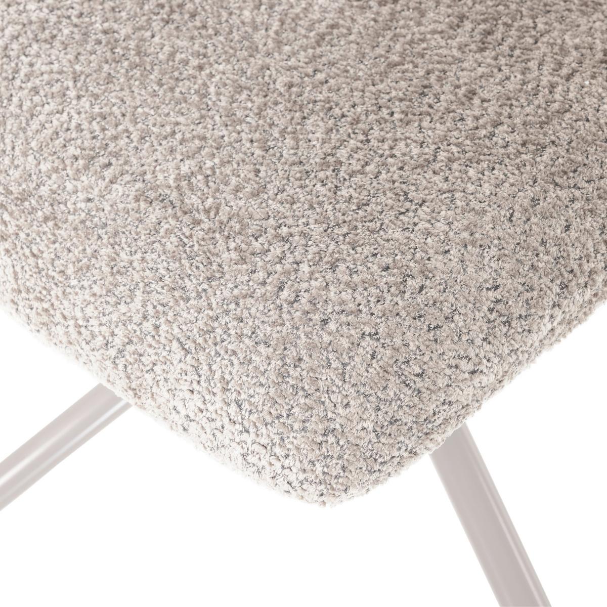 SESSEL Soren Grau B: 73cm - Grau, MODERN, Textil/Metall (73/82/62cm) - Livetastic