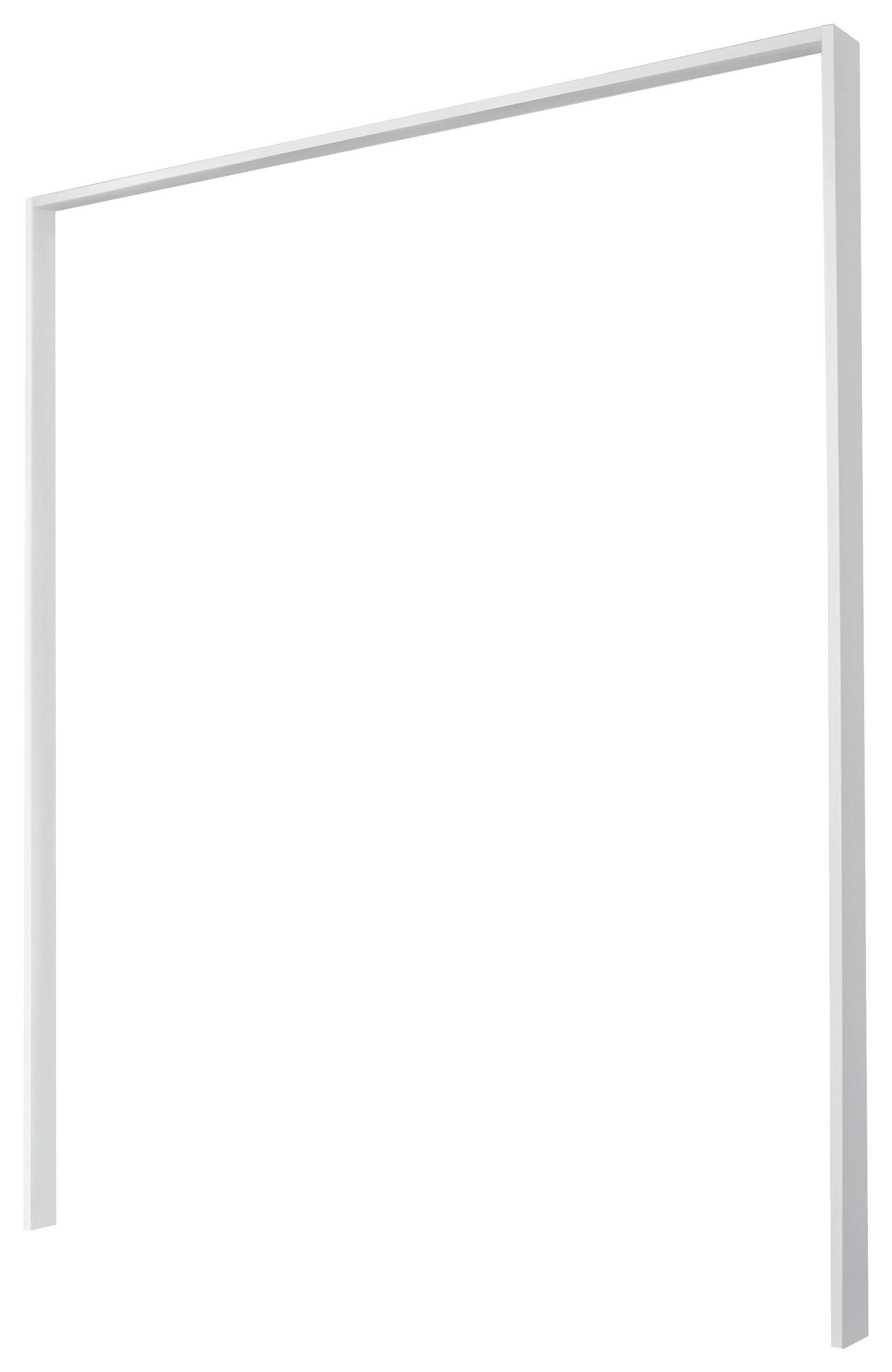 Passepartout-rahmen Mainz Weiß, Für B: 181 Cm