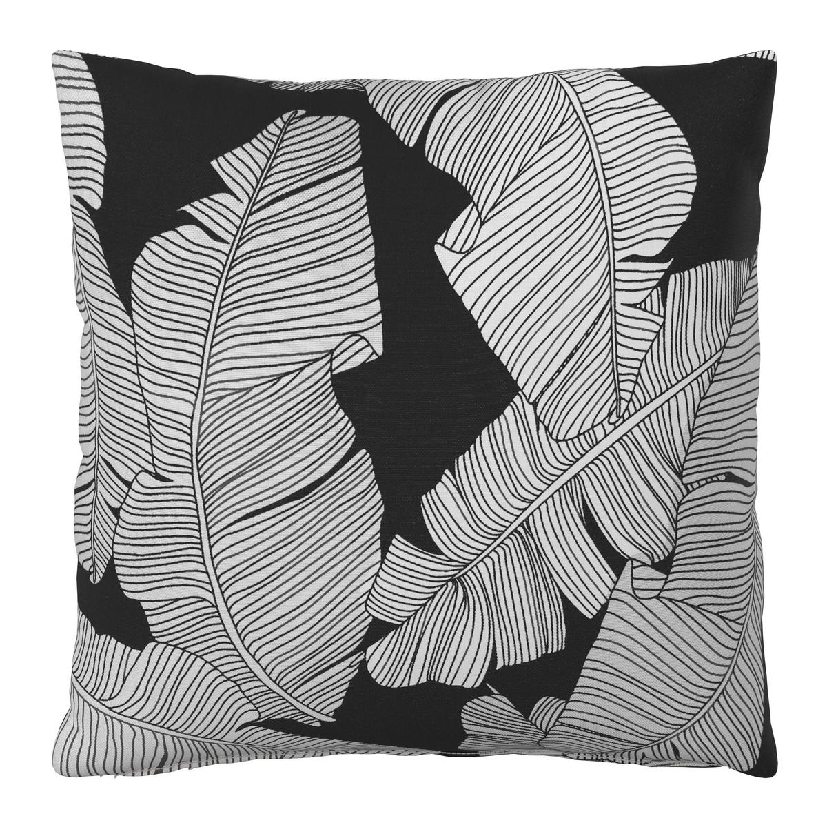 VONKAJŠÍ VANKÚŠ NATALIA - čierna/biela, Modern, textil (45/45/10cm) - Bessagi Garden