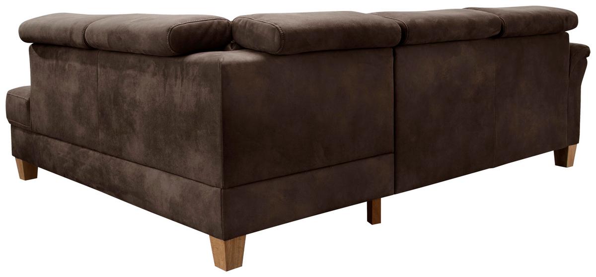 Ecksofa Arngast mokka, 194x245 cm - Eichefarben/Beige, KONVENTIONELL, Textil (194/245cm) - Sit & More