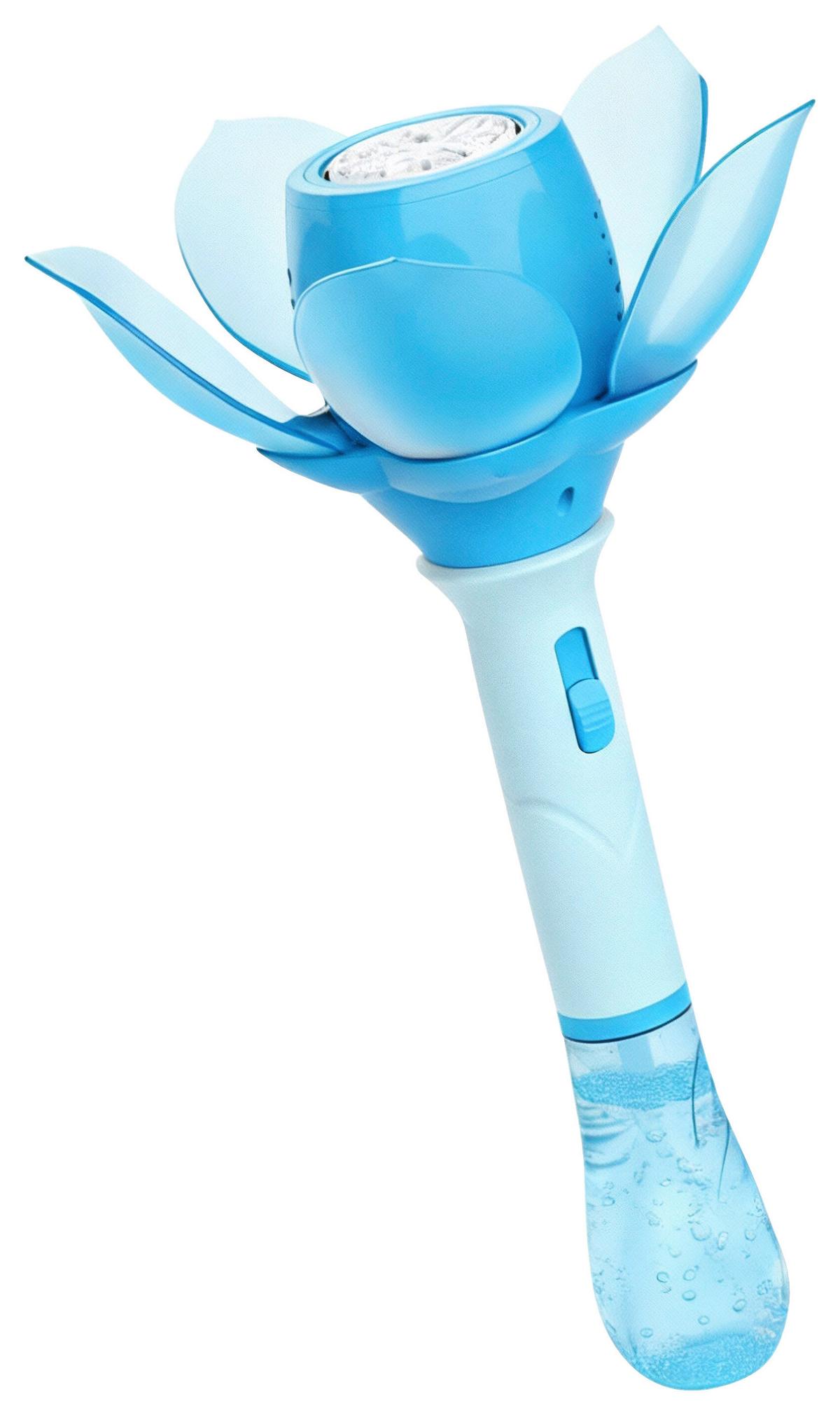 SEIFENBLASENMASCHINE LOTUS BLUME - Blau/Pink, Basics, Kunststoff (10/33/10cm)
