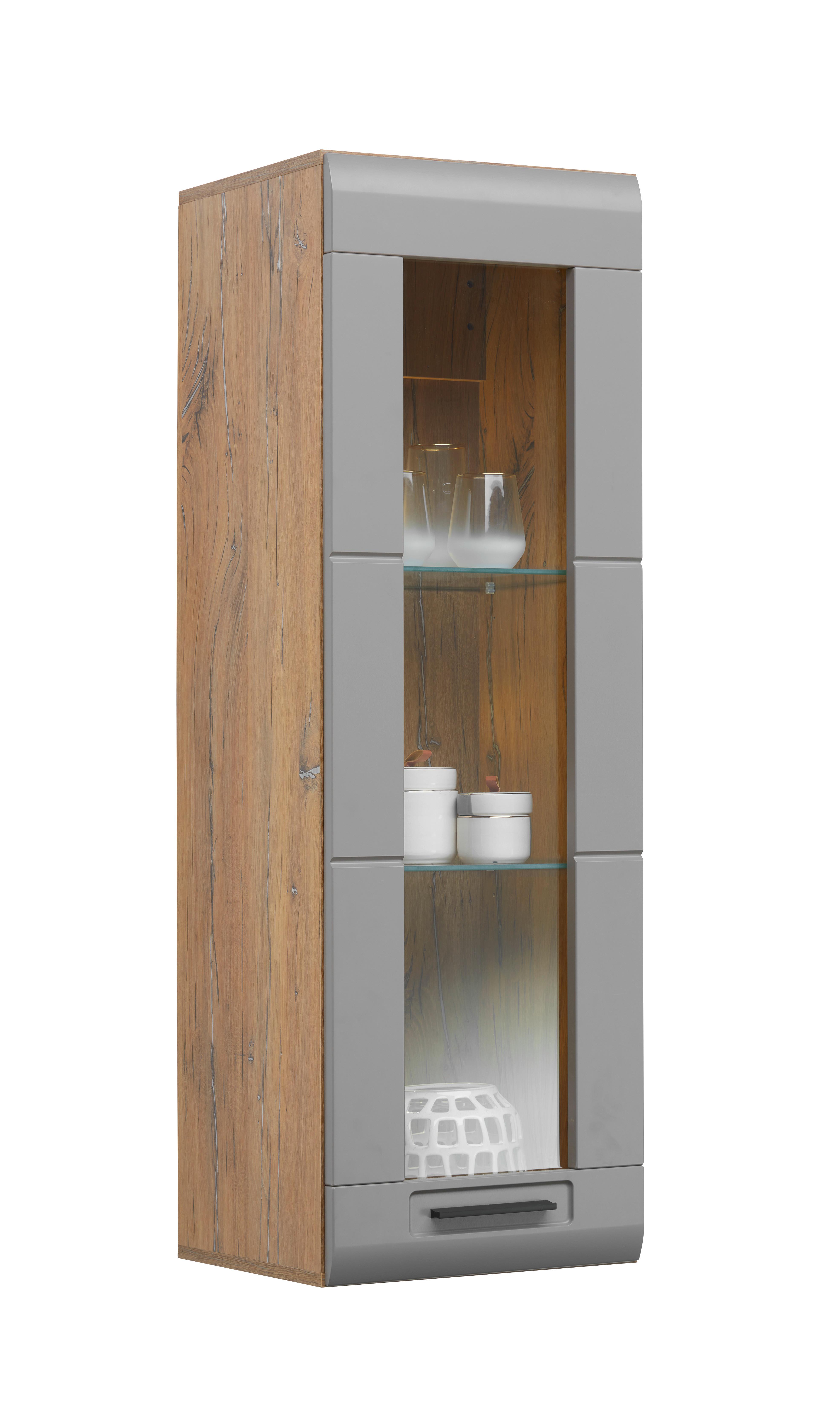 Vitrine mit verstellbaren Einlegeböden