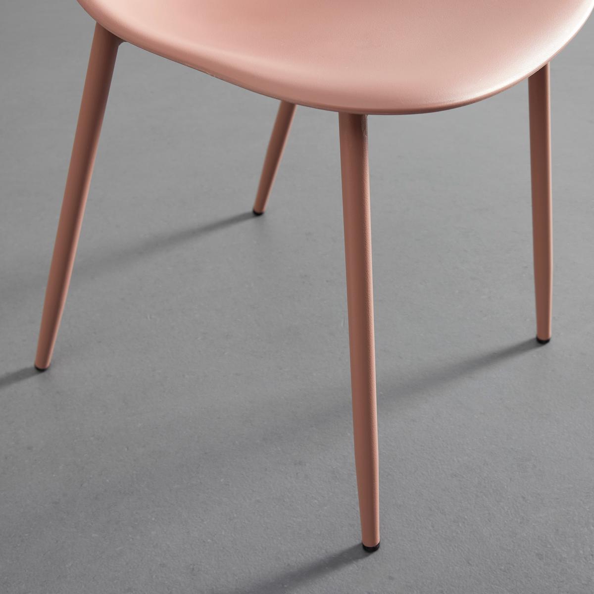 Dětská sedací souprava CASEY růžová - růžová, Moderní, kov/plast (60/56/60cm) - Bessagi Kids