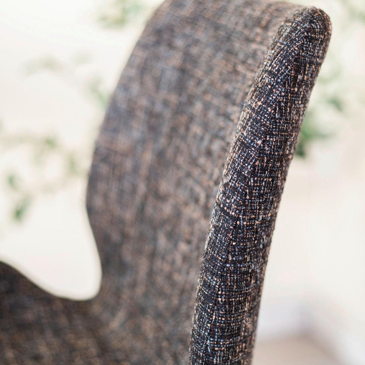 Barhocker-Set Barron - Schwarz, Design, Textil/Metall (47/99/55cm) - MID.YOU