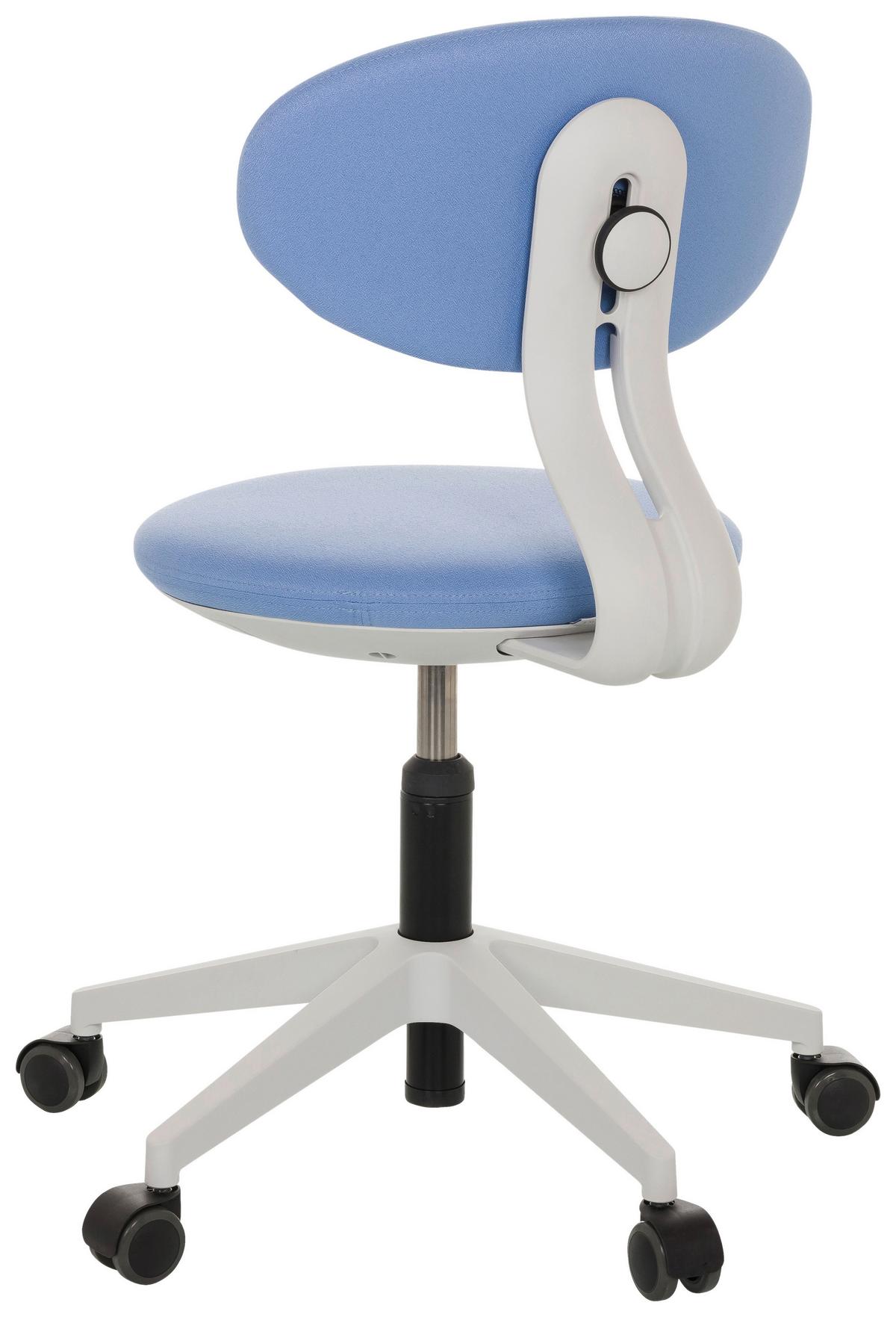 Jugenddrehstuhl Minimovo - Blau/Grau, Basics, Kunststoff/Textil (42/66-87/52cm) - MID.YOU