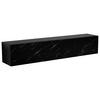 Lowboard Schwarz B: 160 cm - Schwarz, Design, Holzwerkstoff (160/30/30cm) - MID.YOU