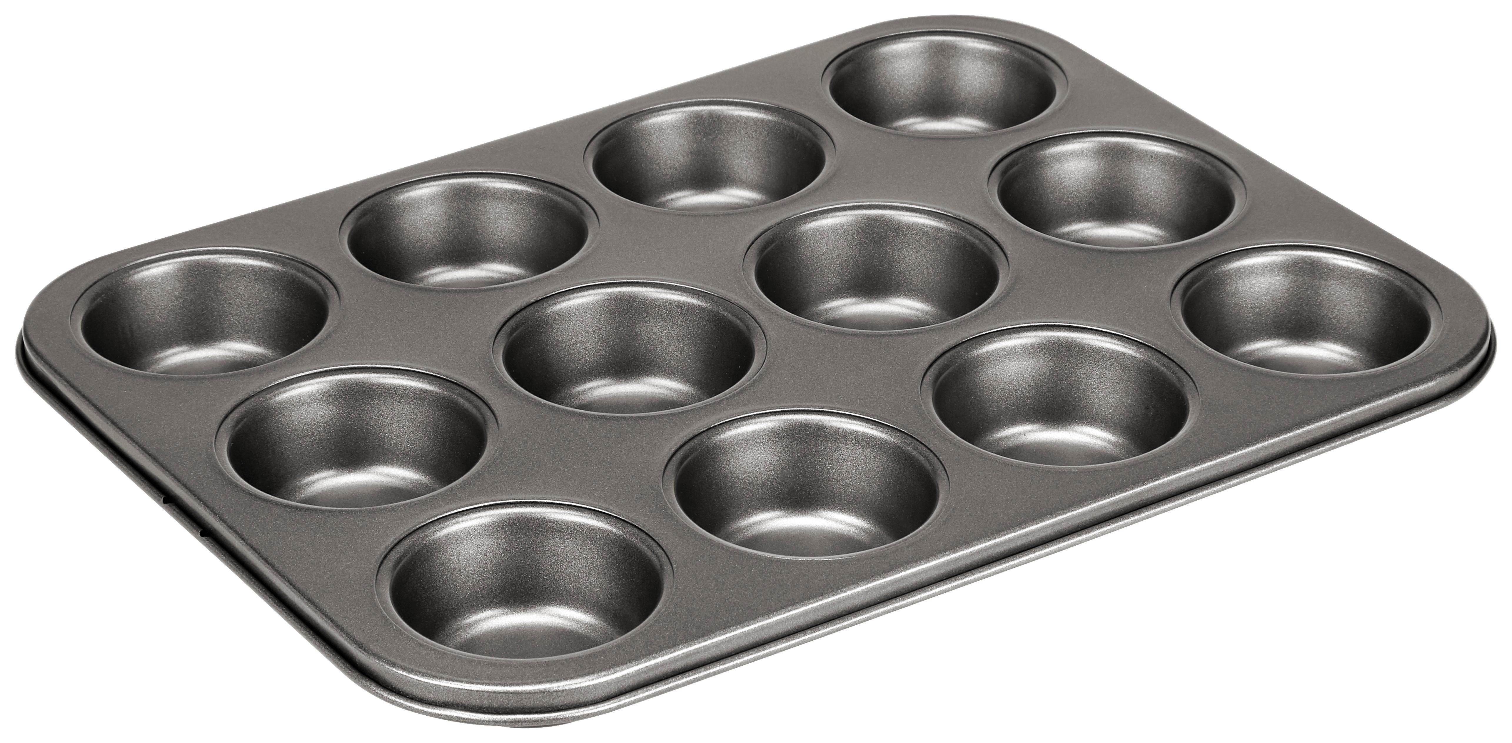 Muffinform Didi - Dunkelgrau, Basics, Metall (35cm) - James Wood