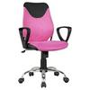 Otočná stolička pre dieťa Kika ružová - čierna/pink, Modern, kov/plast (60/105/60cm) - MID.YOU