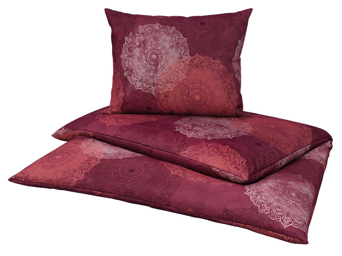 Ágyneműhuzat-garnitúra Linda - piros, Romantik / Landhaus, textil - James Wood