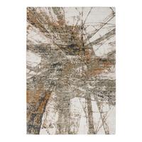 Webteppich My Bologna - Dunkelgrau/Creme, LIFESTYLE, Textil (80/300cm) - Obsession
