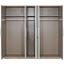Kleiderschrank Wien 226cm - Eichefarben/Weiß, KONVENTIONELL, Holzwerkstoff (226/212/56cm) Kleiderschrank Wien 226cm - Eichefarben/Weiß, KONVENTIONELL, Holzwerkstoff (226/212/56cm)
