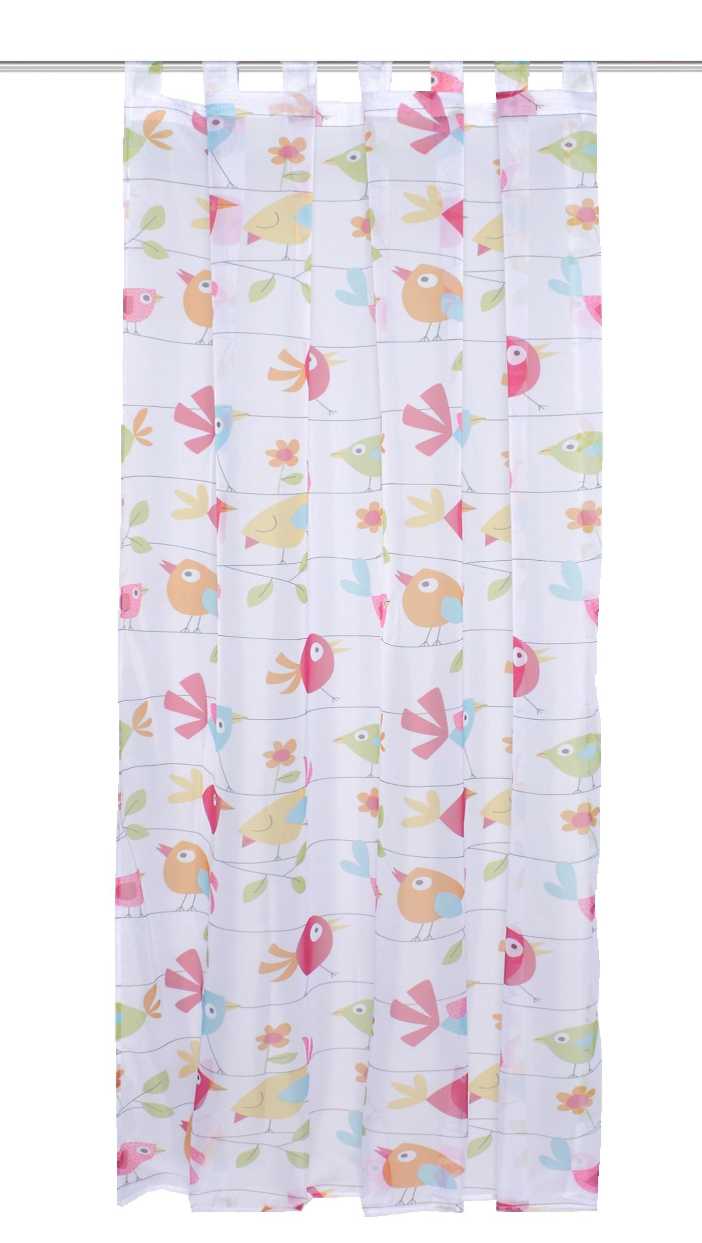 Kindervorhang Multicolor B: 140 cm - Multicolor, Design, Textil (140/245cm) - Schmidt W. Gmbh