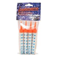 Tischfeuerwerk 4 Stk. Bunt Mit Spitzen, Zimmer-Fontäne - Blau/Rot, Basics, Papier/Kunststoff (13/7/1,5cm)