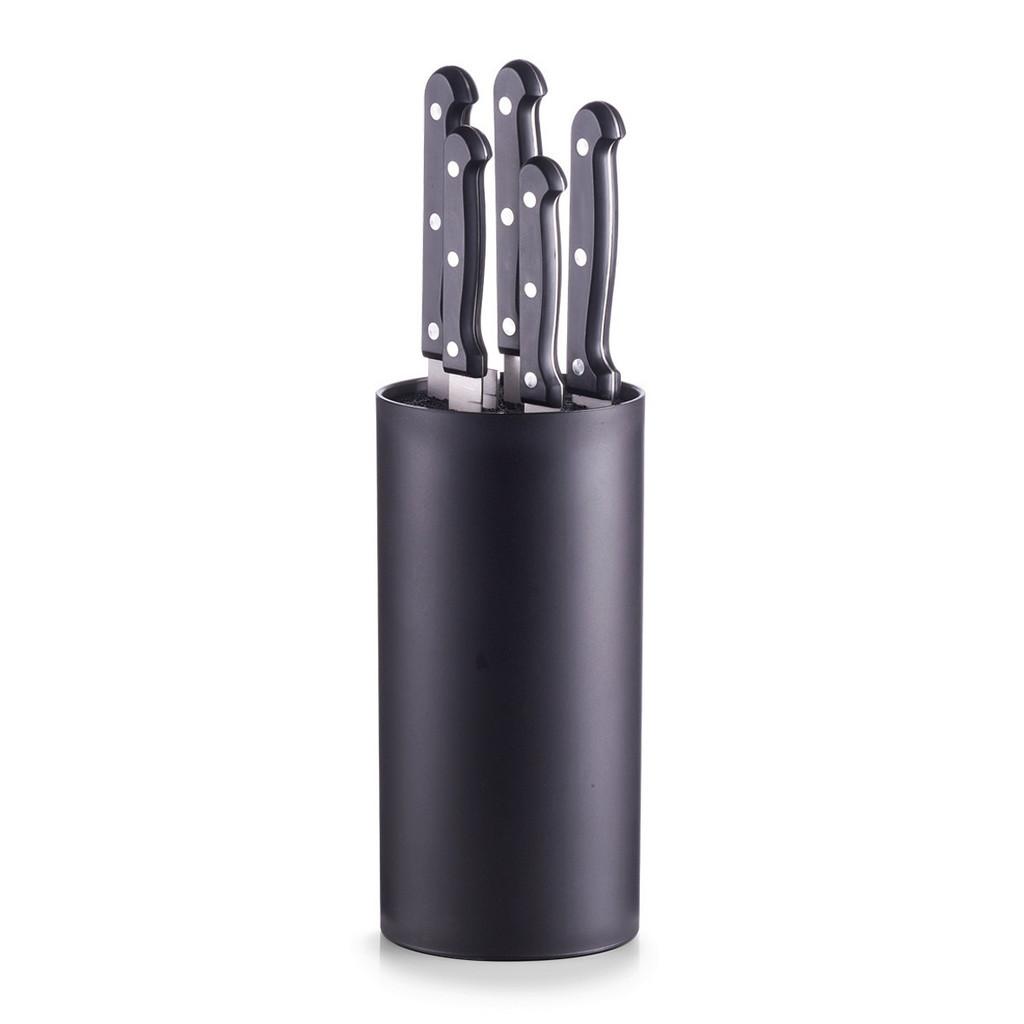 Messerblock Metall, Kunststoff 6-teilig