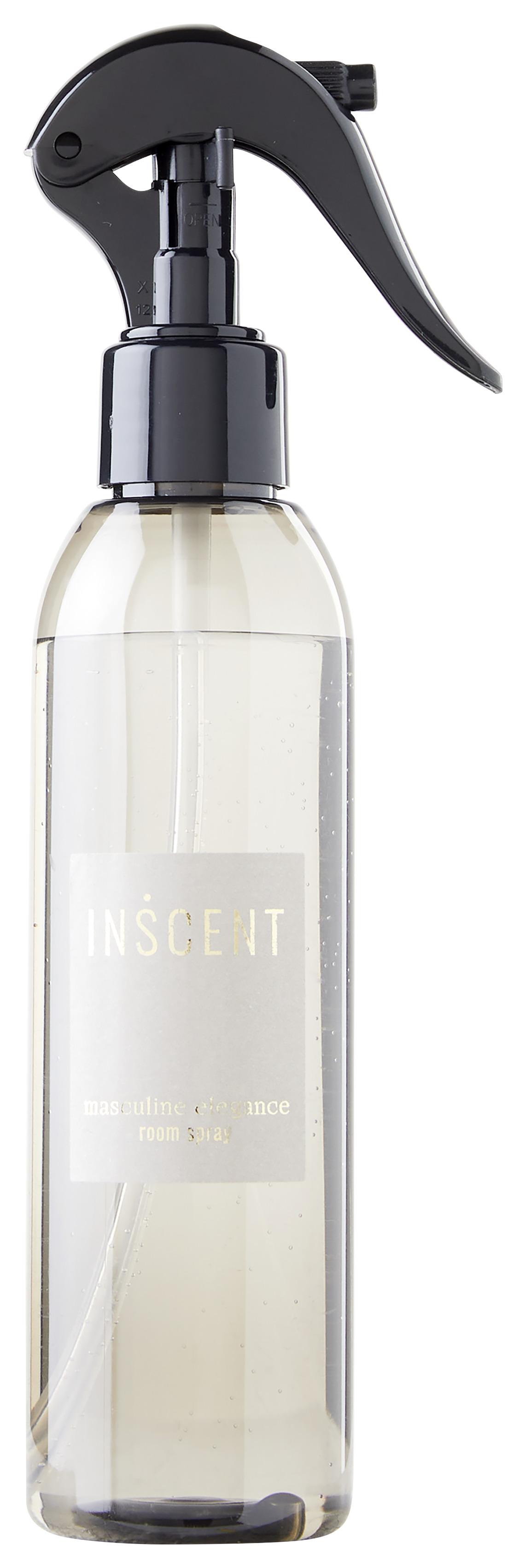 Osvěžovač vzduchu ve spreji Masculine Elegance, 200ml - šedá, Design, plast (200ml) - Inscent