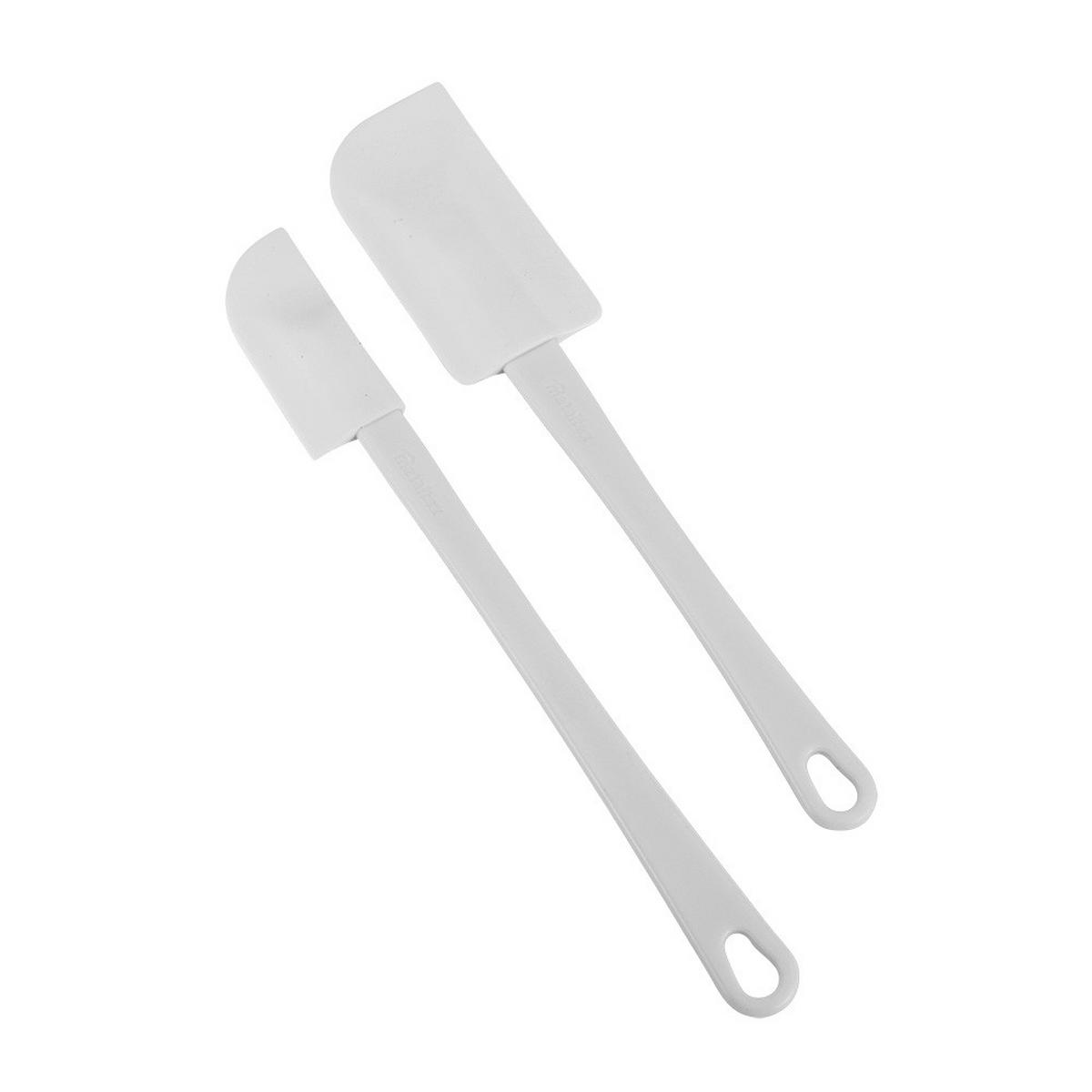 Teigschaber Martin, Weiss 2er B/L: ca. 5/24 cm - Weiß, Basics, Kunststoff (5/24cm) - Metaltex