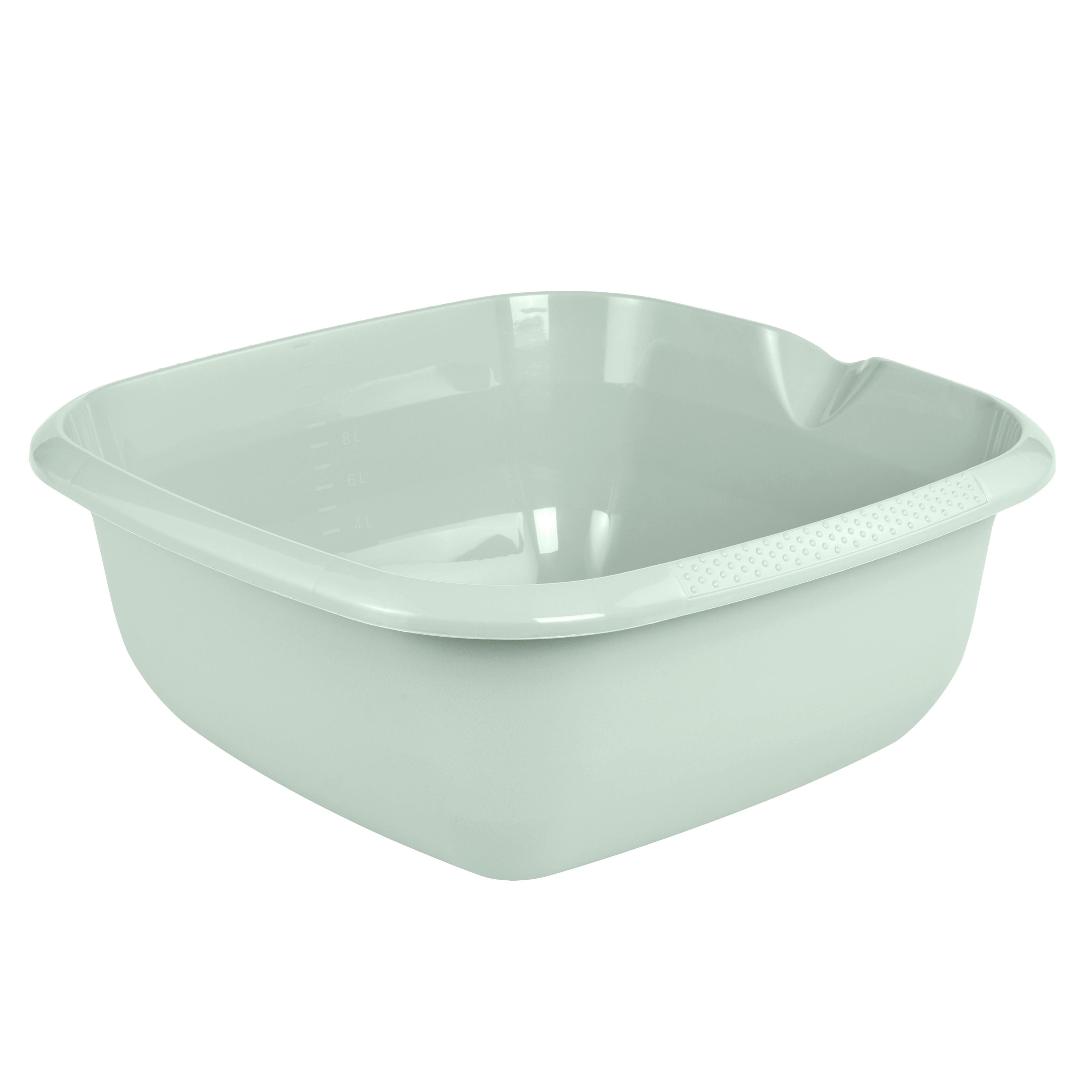 SPÜLSCHÜSSEL BJÖRK - Salbeigrün, Basics, Kunststoff (38/38/15cm)