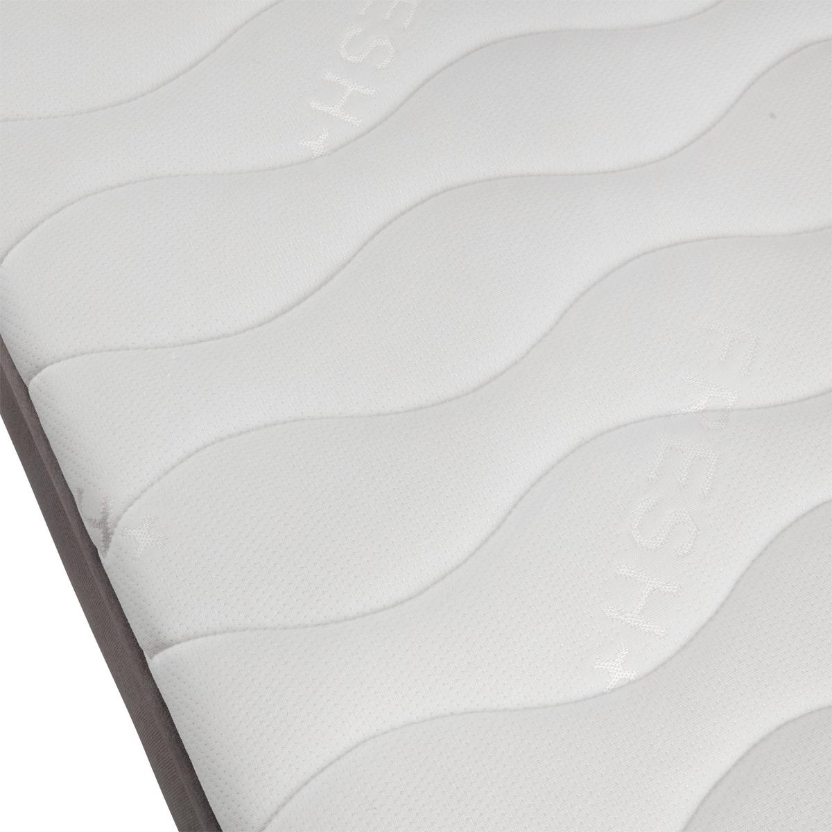 Boxspring postel ONE 2 160x200cm,antracitová - šedá/černá, Konvenční, dřevo/kompozitní dřevo (160/200cm) - Mömax
