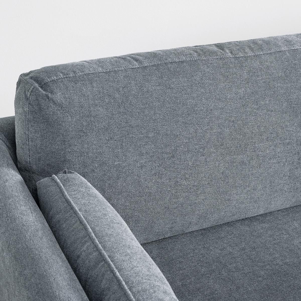 Sedacia súprava DUNJA - sivá, Modern, kov/drevo (295/89/161cm) - P & B