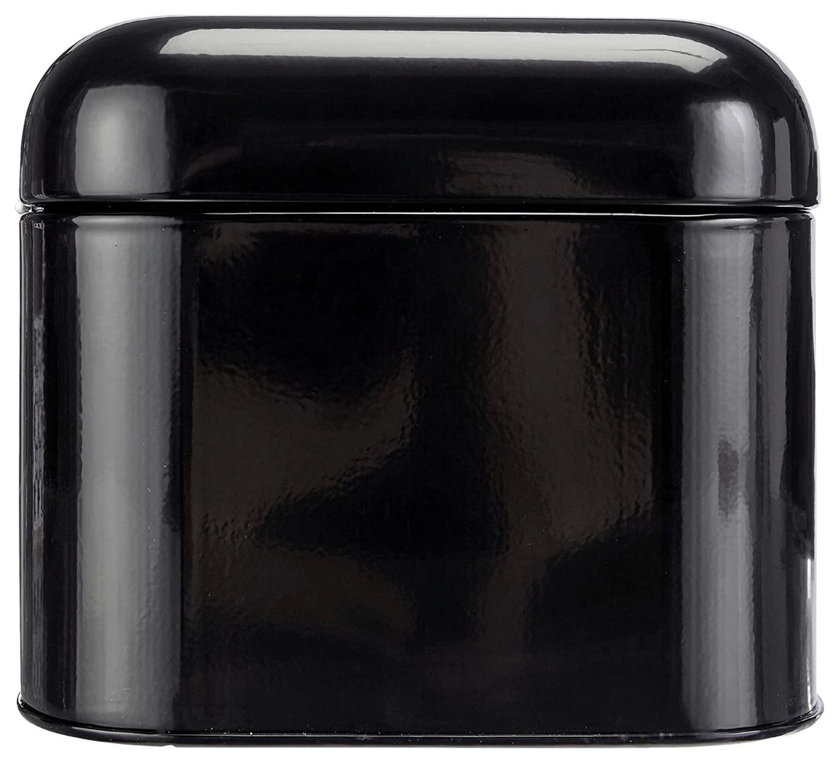 Brotkasten Echtwerk Brotkasten - Schwarz, Design, Metall (30/20/16,5cm) - Echtwerk