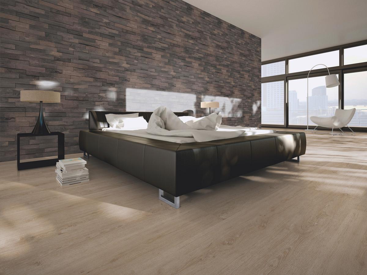 Wandverkleidung Driftwood Hevea Mindanao - Braun, Basics, Holz (56/20/1.8cm)