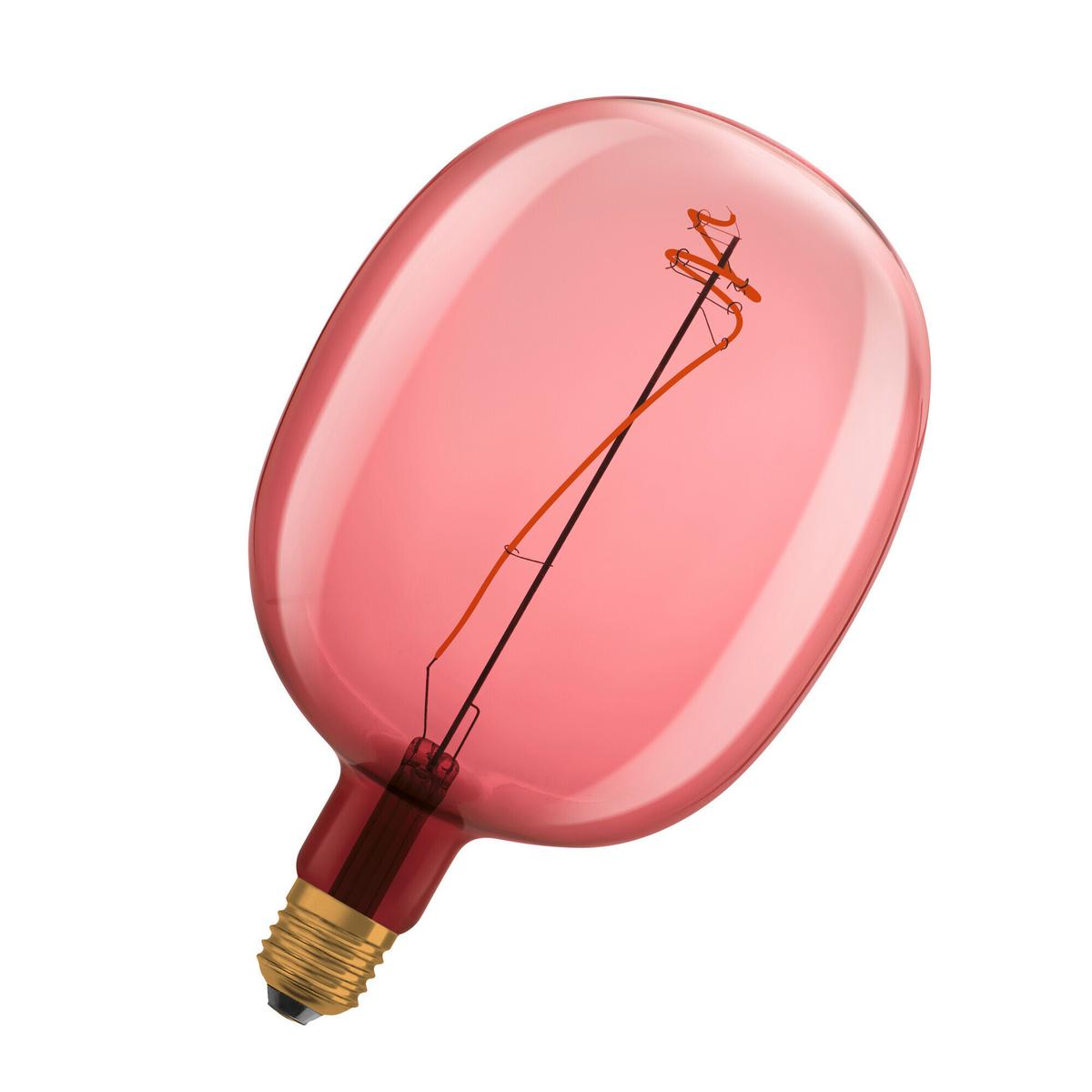 LED-Leuchtmittel Vintage 1906 Led Dim15 4.5w/16 - Rosa, Basics, Glas (17/27cm) - Ledvance