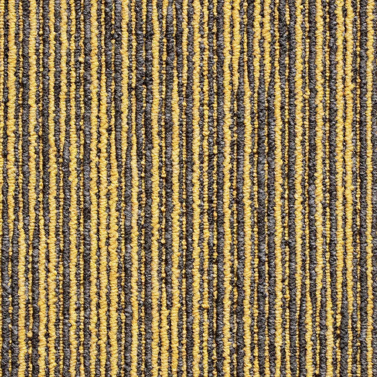 Teppichfliese Grau/hellgelb Ambition 50x50 Cm Florhöhe 3mm - Hellgelb/Grau, Basics, Textil (50/50cm)