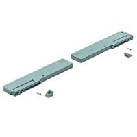 TLMIČ DVERÍ SILENT SYSTEM - sivá, Basics, plast (6,7/27cm)