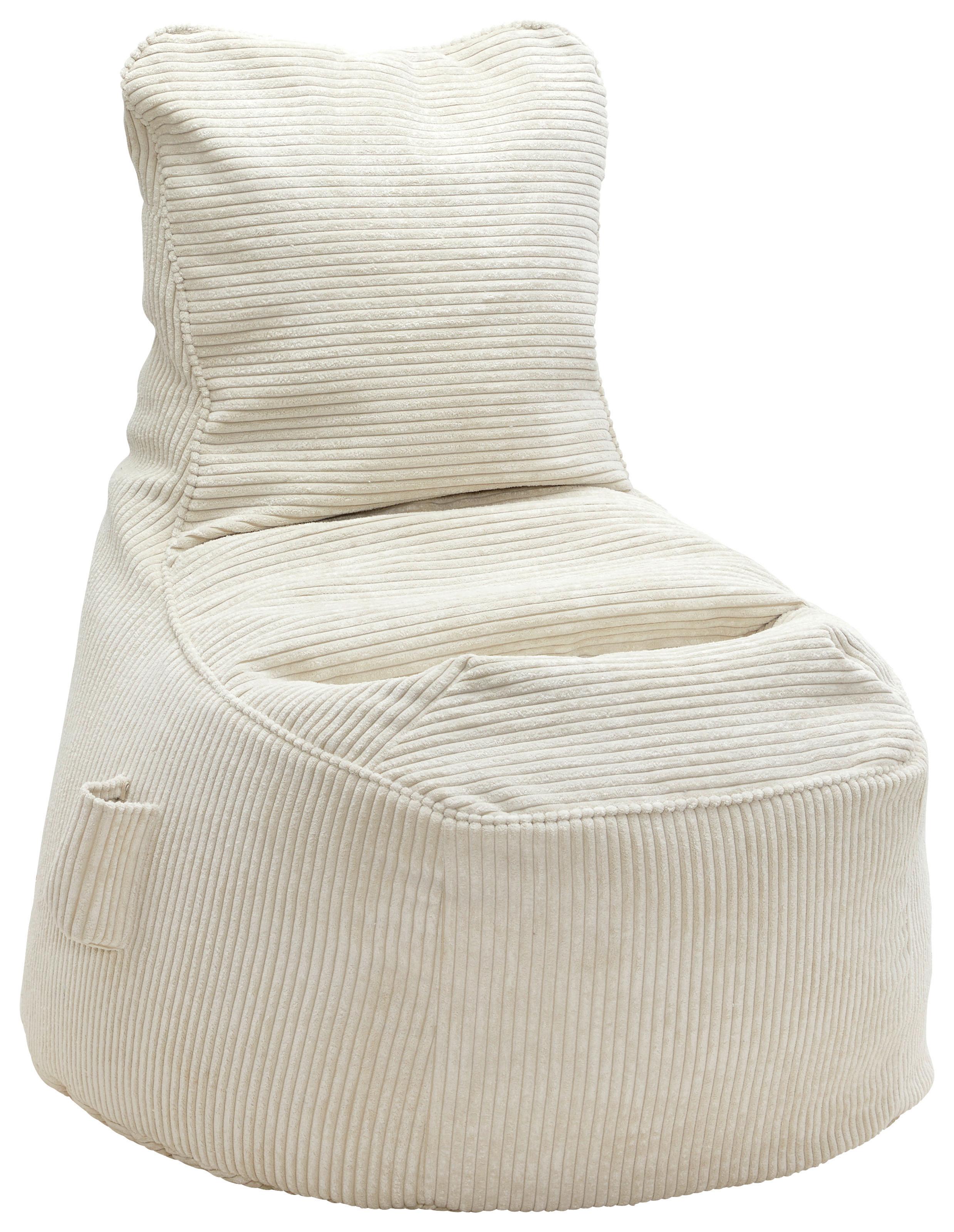 Sedací vak CORTONA CORD, béžový menčester - béžová, Modern, textil (85/100/85cm) - Mömax