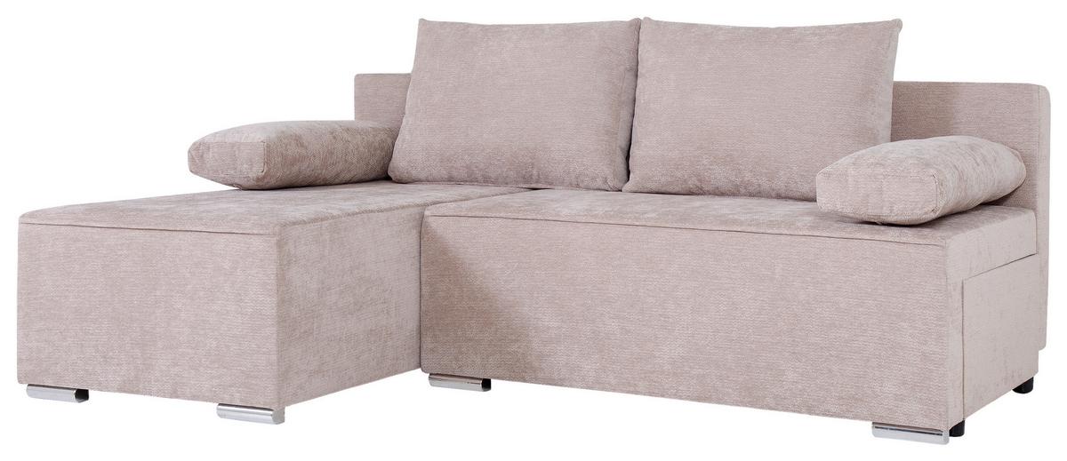 Sarokkanapé Lena V - barna, Basics, faalapú anyag (192/84/130cm)