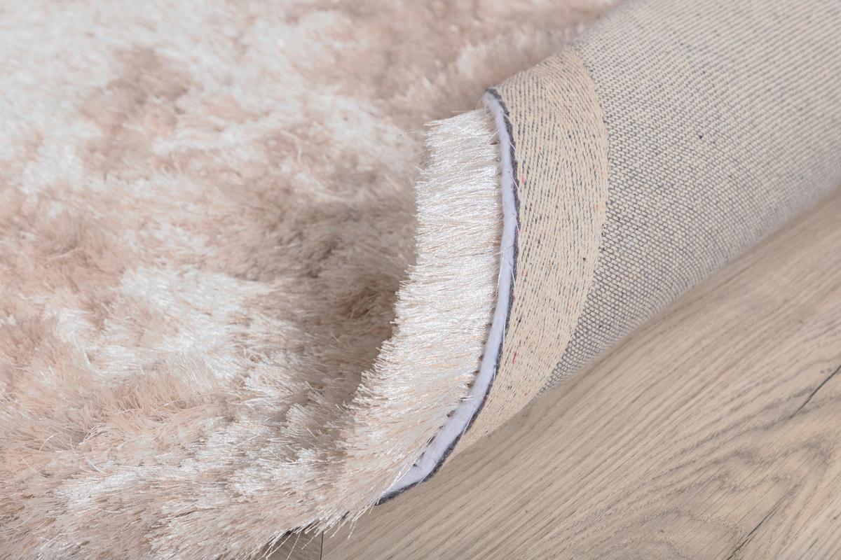 Hochflorteppich Shiva - Beige, LIFESTYLE, Textil (170/240cm) - P & B