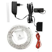 Led-stripe Set 5 Buenos Aires Tageslichtweiß - Schwarz/Weiß, Design, Kunststoff/Metall (135cm) - MID.YOU