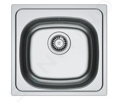Spüle Skn610-37 - Metall (45,5/43,5cm) - Franke