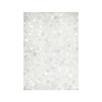 Flachwebteppich, 80x150 Cm Spark 210 Grau / Silber - Silberfarben/Grau, Design, Leder (80/150cm) - Novel