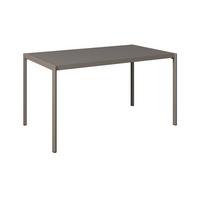 Gartentisch Paris - Beige, MODERN, Glas/Metall (140/75/83cm) - Beldano