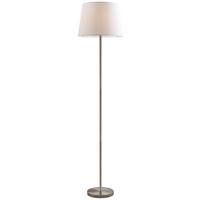 STOJACIA LAMPA SCHICK - biela/niklová, Konventionell, kov/textil (35/35/151cm) - Mömax