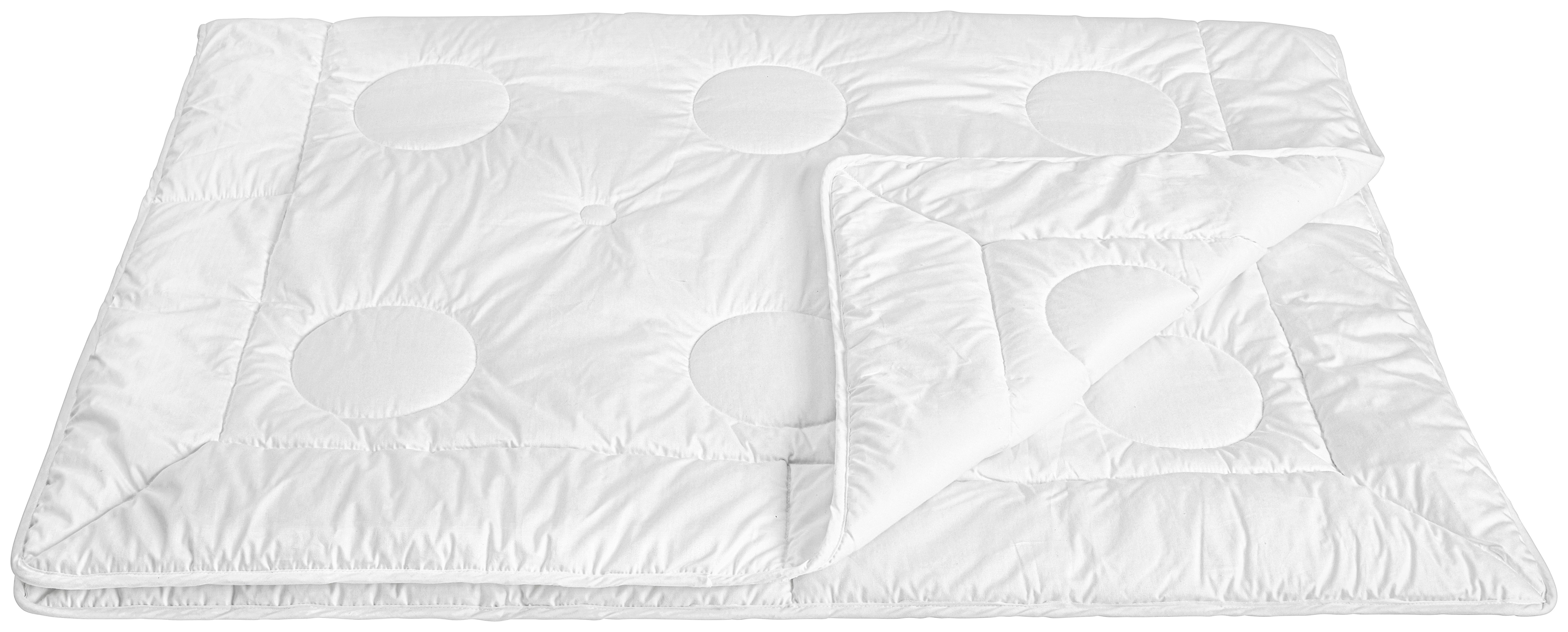 CELOROČNÍ PŘIKRÝVKA Wildseide, 135/200 cm - bílá, Basics, textil (135-140/200cm) - Premium Living