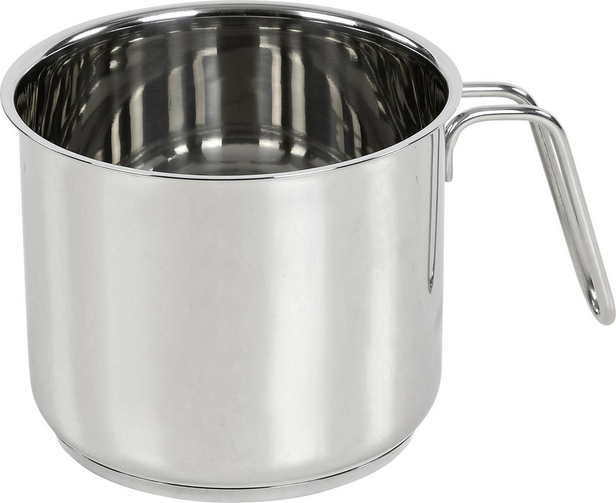Kochtopfset Jörg 14 -teilig. Edelstahl, Mit Deckel - Klar/Edelstahlfarben, KONVENTIONELL, Glas/Metall - James Wood