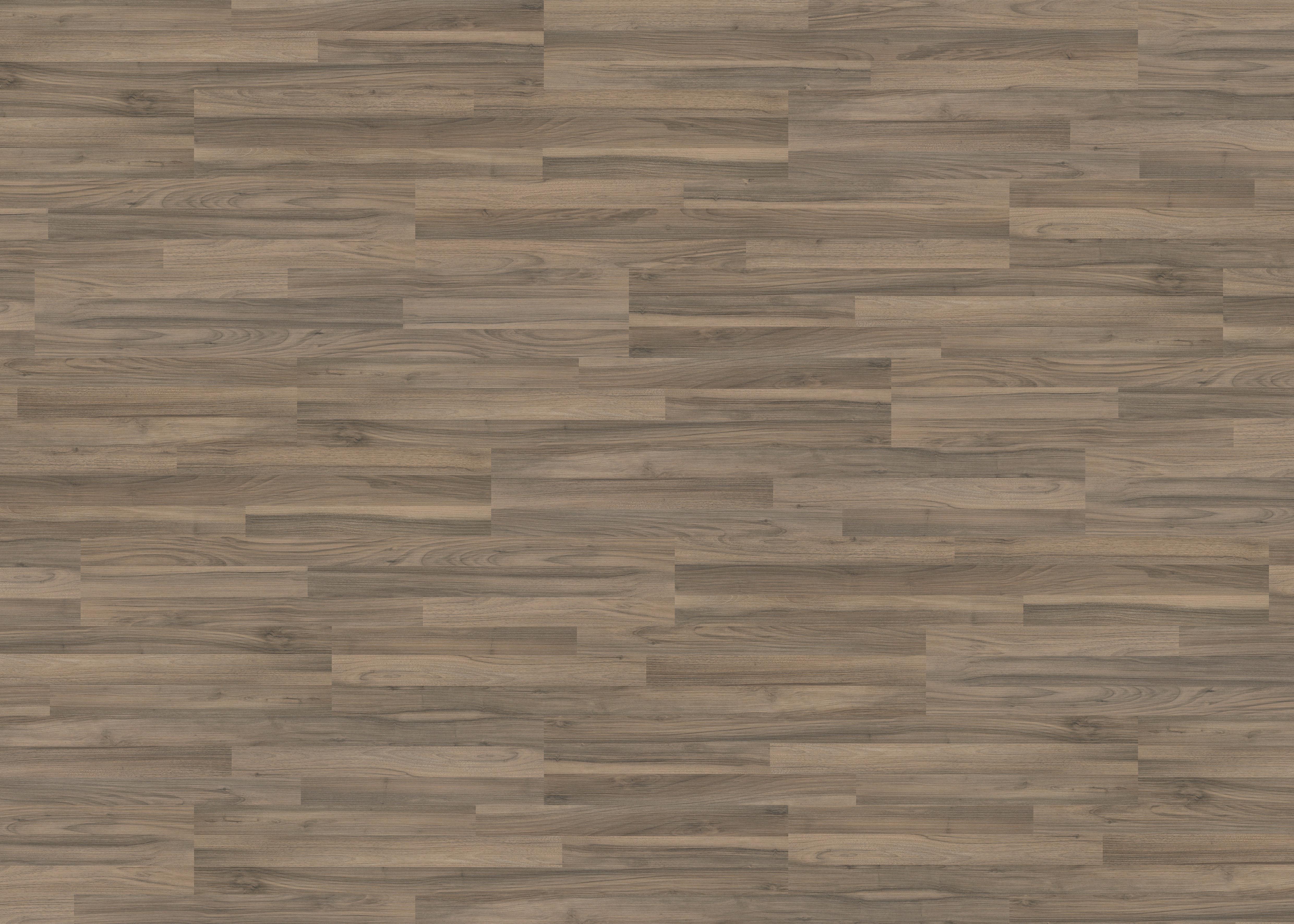 Laminatboden 3-Stab Nussbaum Str. Matt - Nussbaumfarben, Basics, Holzwerkstoff (19.3/128.2cm) - Living by HARO