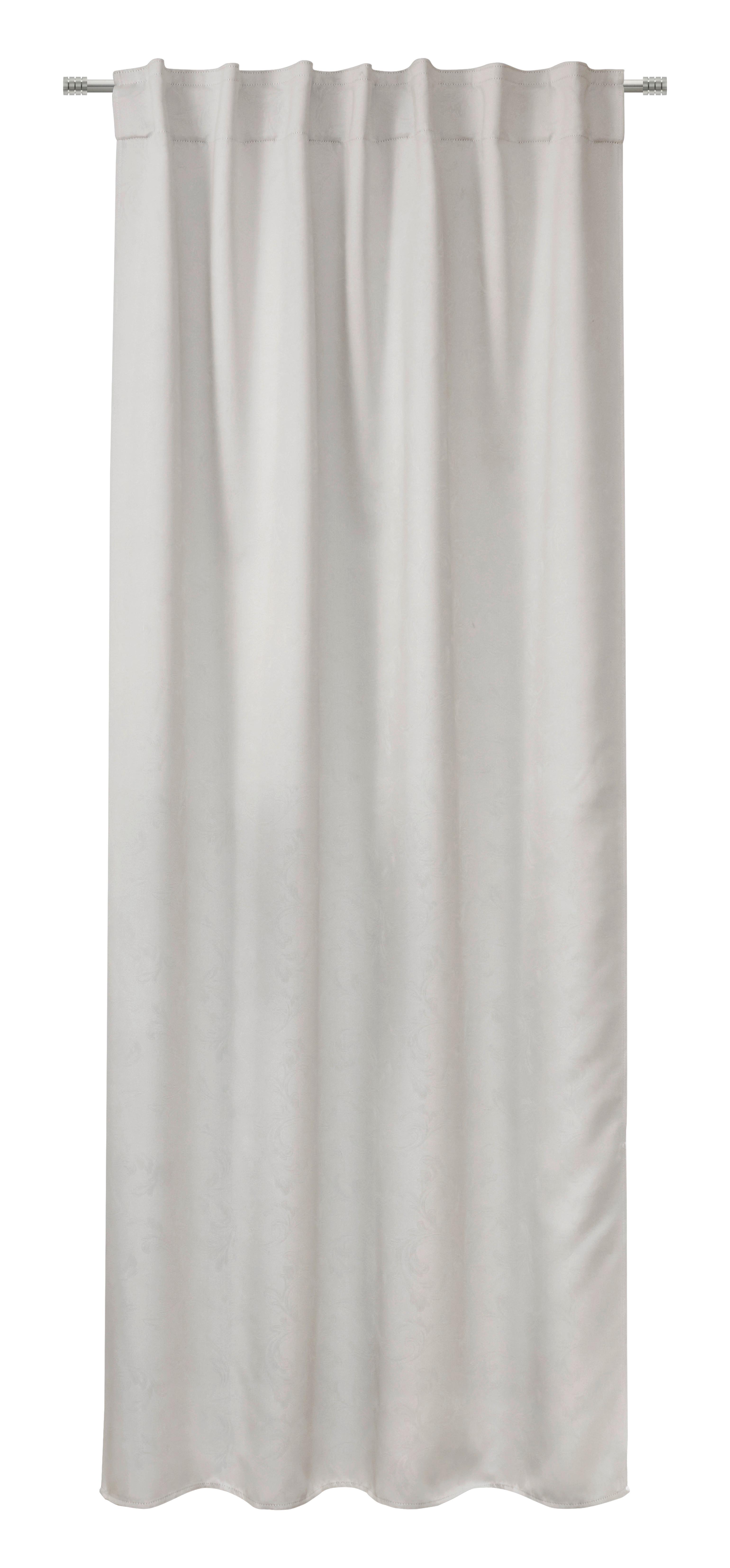 ZATEMŇOVACÍ ZÁVĚS ALVA - bílá, Moderní, textil (140/245cm) - Premium Living